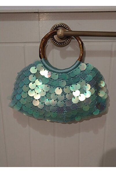 Küfran Pullu ışıltılı çanta