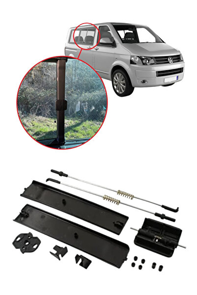 MEFAUTO Volkswagen Transporter T5 T6 Uyumlu Sürgülü Cam Tamir Seti 7H0847773