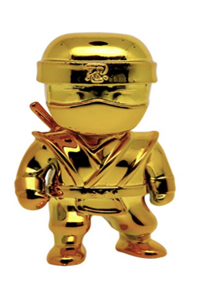 TOYFEST Stumble Guys 3-Pack Mini Figure Series 4 - Inmate 613 Peel Out Golden Sensei