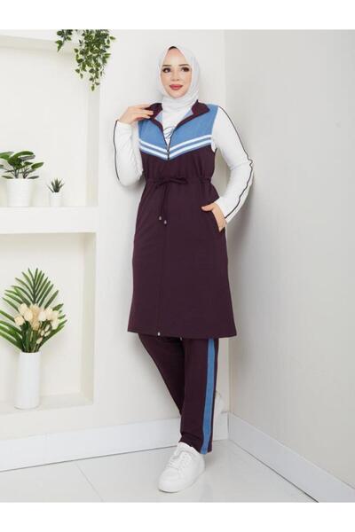 Tebrikler tekstil νέα σεζόν γυναικεία σετ πιτζάμες 3 τεμαχίων μοντέλο G3834