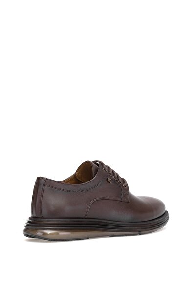 Ayakkabı Fuarı Elit 25Knbl4032 Men's Genuine Leather Casual Shoes Brown