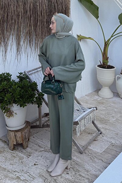 lamelif Buy Detailed Tracksuit Set Khaki