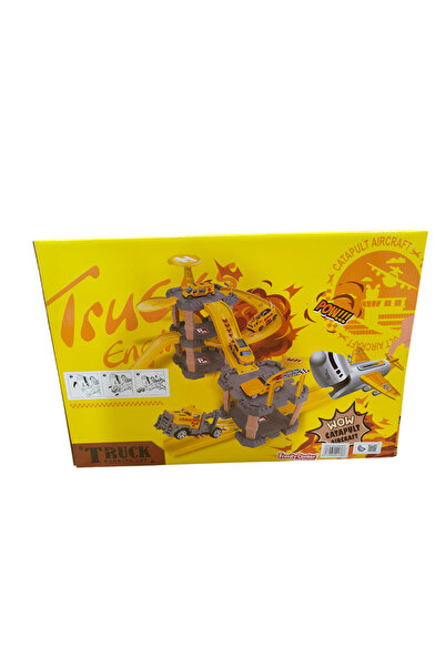 TSUMAB مجموعة لعب موقف الشاحنات متعدد المستويات