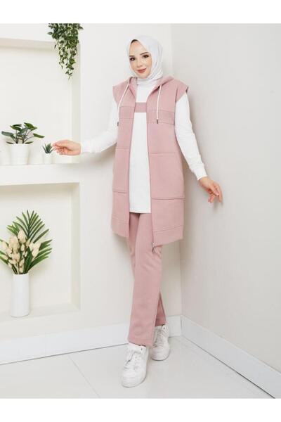 Tebrikler tekstil New Season Women's 3-Piece Pajama Set Model G3830