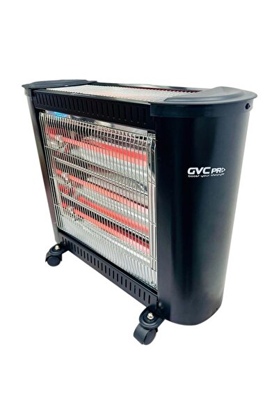 GVC PRO Decoration Heater With 3 Halogen Heating Level 2400 W GVCHT-1212 Black