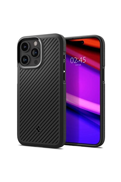 SOFAL Carcasă pentru iPhone 15 Pro Max (N93), Poliuretan, Negru Mat