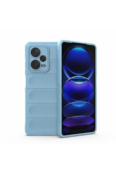 SOFAL Husă pentru Xiaomi Redmi Note 12 Pro 5G (H143), Poliuretan, Albastră - Techsuit