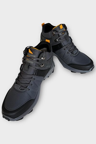 Liger Ανδρικές αδιάβροχες και ανθεκτικές στο κρύο μπότες πεζοπορίας εξωτερικού χώρου SMOKED