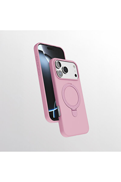 Nezih Case Apple iPhone 17 Pro Max Uyumlu Magsafe Sarj Özellikli Standlı İnce...