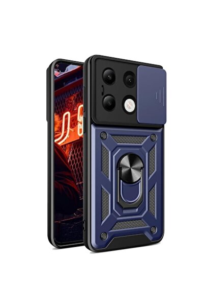 SOFAL Case for Xiaomi Redmi Note 13 4G, H399, Polyurethane, Blue