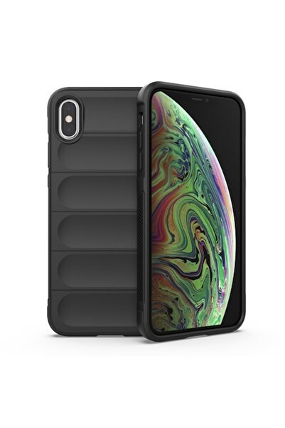 SOFA Carcasă pentru iPhone X/XS, P231, Poliuretan, Negru