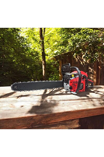 Hanswerk Benzinli Testere Magnezyum Karter 50 Cm Pala 38 Diş 3.5Hp