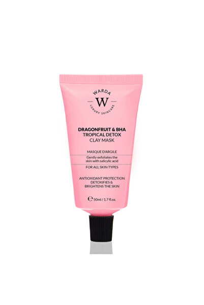 Warda Luxury Skincare DRAGONFRUIT & BHA TROPICAL DETOX CLAY MASK 50ml
