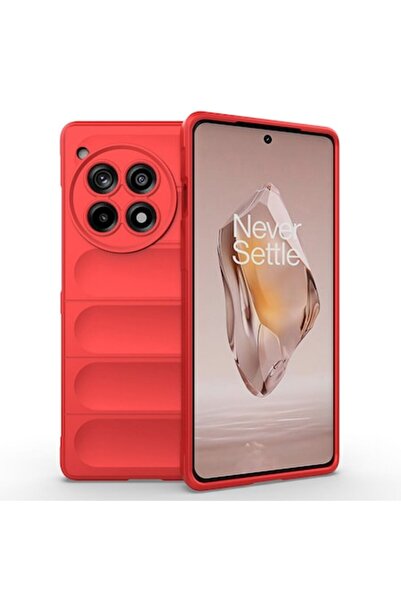 SOFAL Carcasă pentru OnePlus 12R (P295), Poliuretan, Roșu