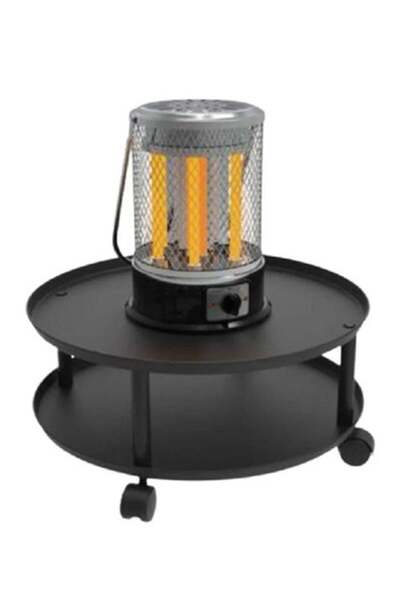 GVC PRO Electric Circular Table Heater 2000 W GVCHT-1503R Black