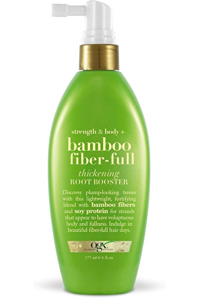 OGX Strength and Body With Bamboo Fiber-Full Thickening Root Booster, 177 ml