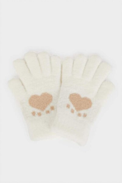 DeFacto Girl's Knitted Gloves (25 Wn)