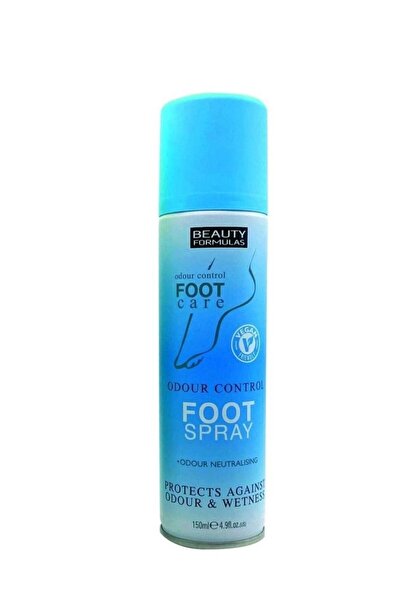 BEAUTY FORMULAS FOOT SPRAY ODOUR CONTROL 150ML