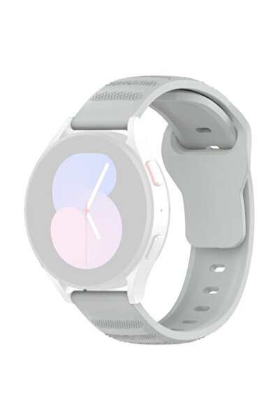 OEM Watch Strap for Samsung Galaxy Watch 4/5/Active 2 & Huawei Watch GT 3/GT 3 Pro (42/43mm) - W18, Gray