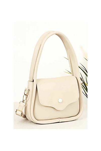 LCN Geantă de mână și de umăr cu mâner cu buton