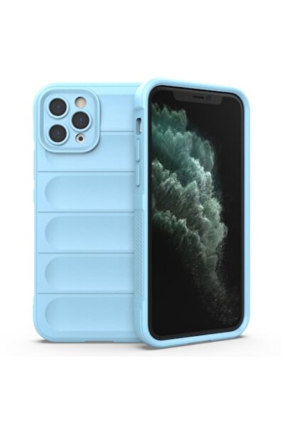 SOFAL iPhone 11 Pro Max Case P174, Polyurethane, Light Blue