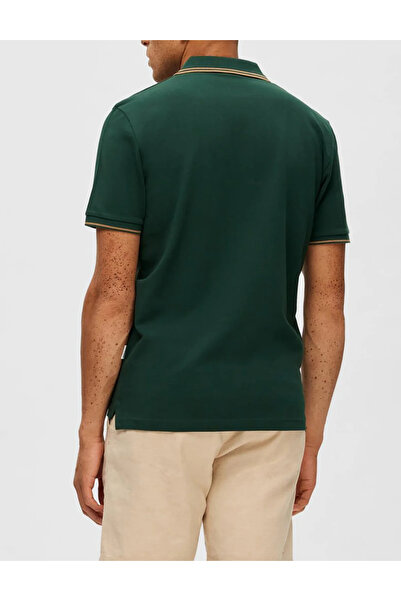SELECTED Selected polo shirt, green