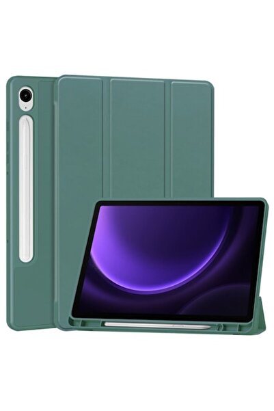 SOFAL Калъф за Samsung Galaxy Tab S9 FE (P167), TPU, Зелен