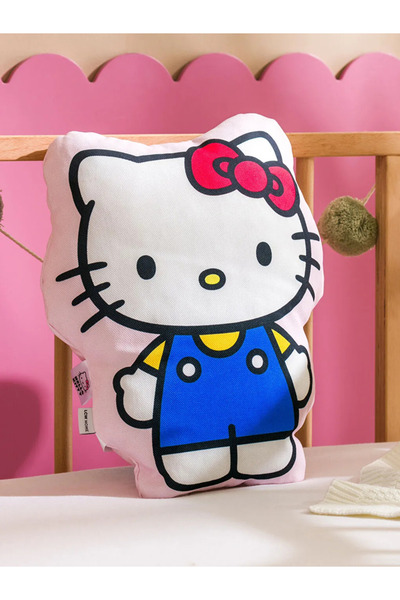 LC Waikiki LCW HOME Karışık Hello Kitty Baskılı Pelüş Dolgulu Bebek Kırlent 35 Cm