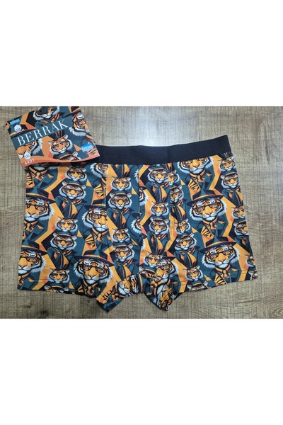 Berrak BOXER ASORTİ MODEL % 95COTTON PAMUK