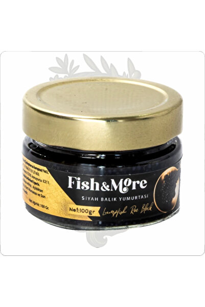 FİSH MASTER İTHAL FİSH MORE SİYAH HAVYAR 100 GR