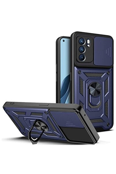 SOFAL case for OPPO Reno6 5G (H373), Polyurethane, Blue
