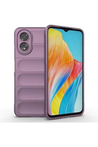 SOFAL Carcasă de telefon pentru Oppo A38/A18 P403, poliuretan, violet