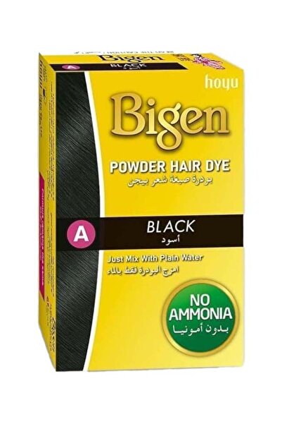 BİGEN Powder Hair Dye - A Black (6 grams)