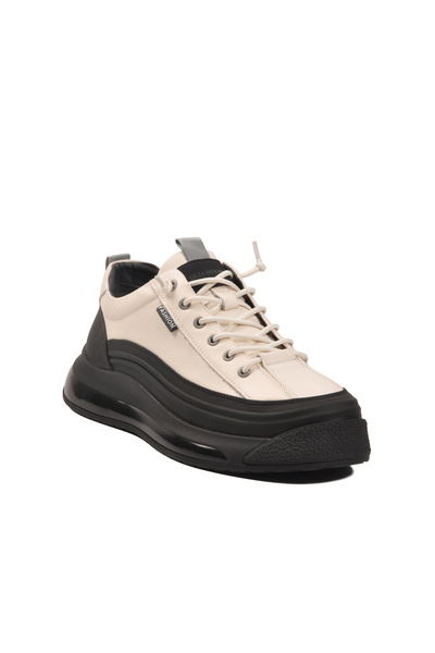 Guja White Genuine Leather Men's Casual Shoes 24K500-1 m