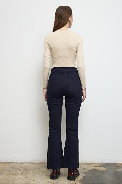 QANU Τζιν παντελόνι Navy Blue