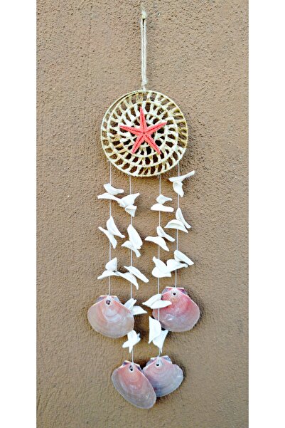Antioch Art And Design Deniz Kabuklu Deniz Yıldızlı Duvar Süsü Balkon Süsü Ba...