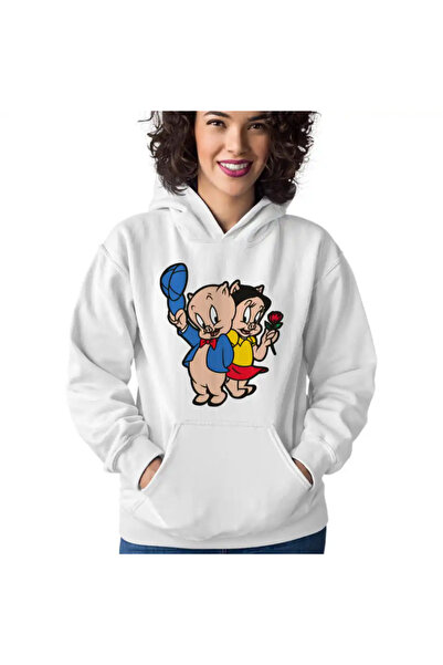 OEM Hanorac Femei Porky Petunia Looney Tunes