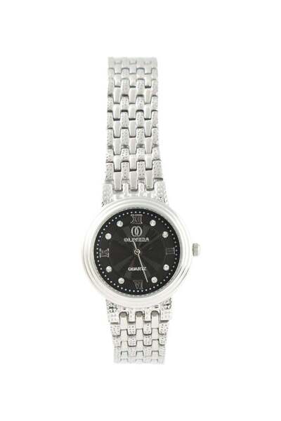 Olivera ساعة نسائية أنالوج من الفولاذ المقاوم للصدأ OL5005