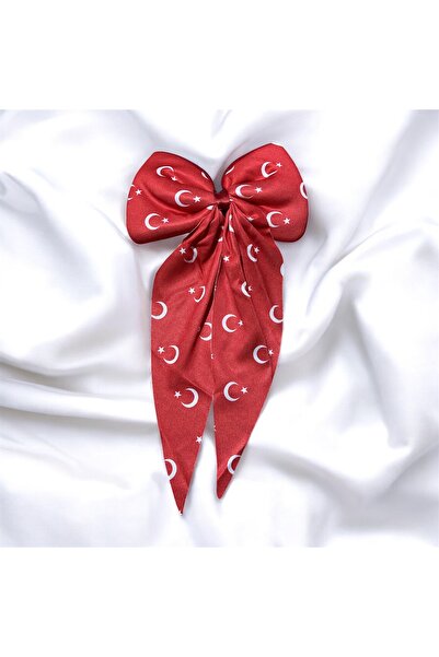 Store Flag Printed Tie-On Bow Buckle