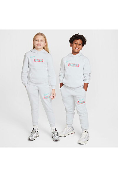 Nike Ерлинг Хааланд Клуб Флис Качулка Детска Суитшърт