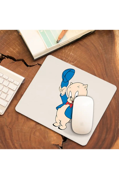 OEM Mousepad Porky Looney Tunes Pig Drawings