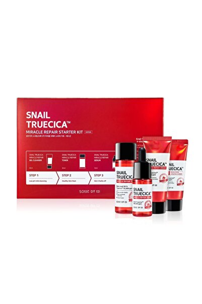 Some By Mi Snail Truecica Complete Skincare Set – 4 Products for Acne-Prone, Hydrated and Clear Skin