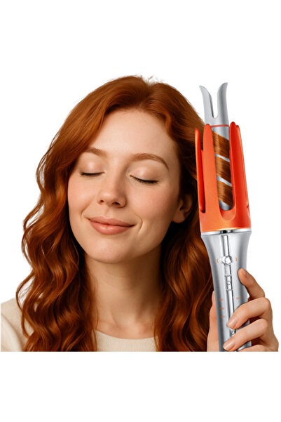 Generic One-touch Instant Automatic Curling Iron 25mm with 3 Temperatures Quick Heat (SM-125)