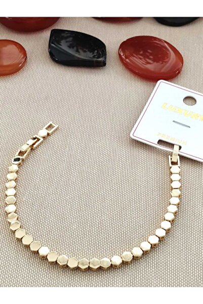 LUXERY BİLGE TAKI Luxury Premium Çelik Bileklik Taşsız Kombine Uygun, Şık ve ...