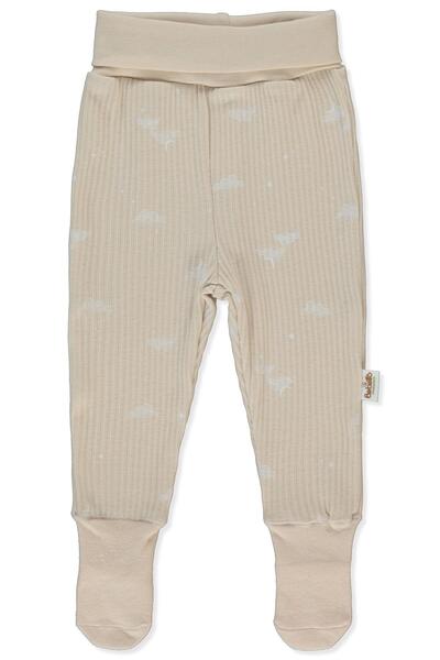 Bebetto جوارب كاشكورس (أورجانيك بورن ويث لوف) باللون البيج