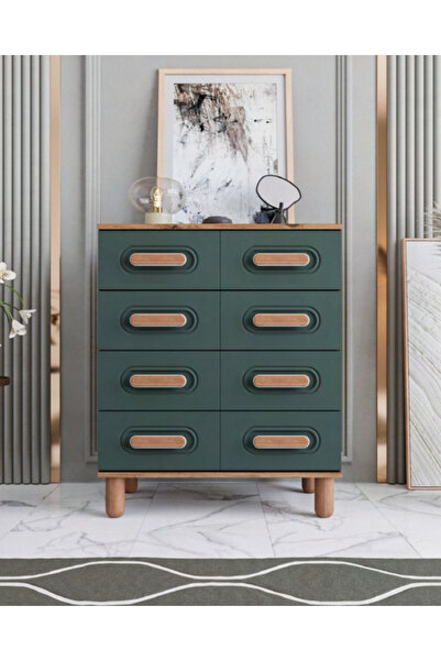 miracool Otto 4 Çekmeceli Şifonyer / %100 MDF / Antrasit