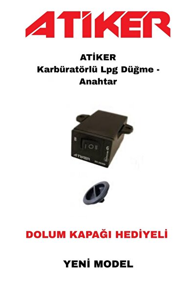 ATİKER Karbüratörlü Lpg Düğme - Anahtar