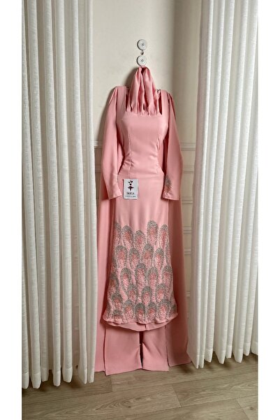 Onila Embroidered Barbie flesh dress