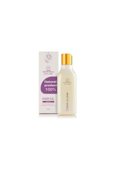 White shell Natural Hair Oil (7 Natural Oils)