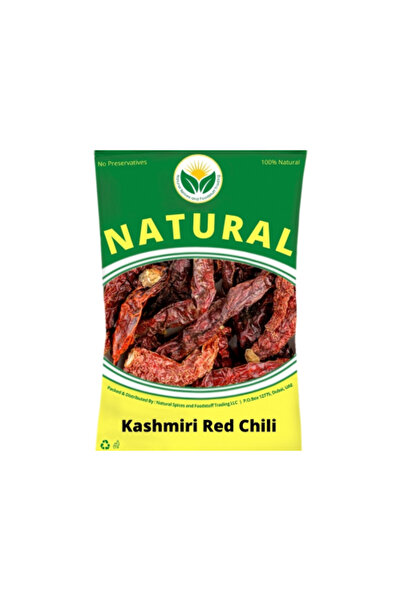 Natural فلفل كشميري حار 250 جرام (كامل) × 6